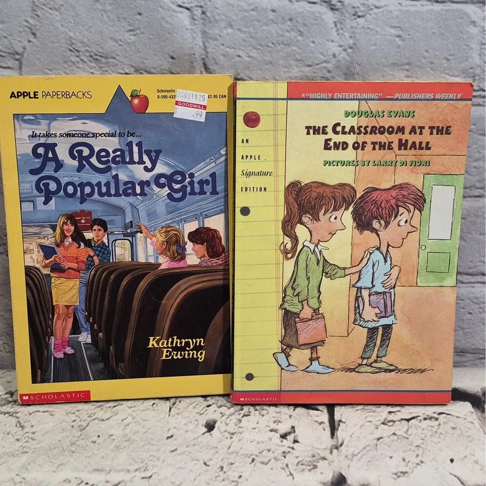 Vintage 90s Paperback Bundle Lot Of 12 Chapter Books Scholastic Apple More